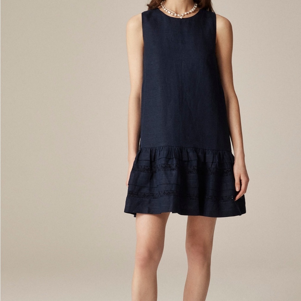 Elegant Navy  Dress J.Crew